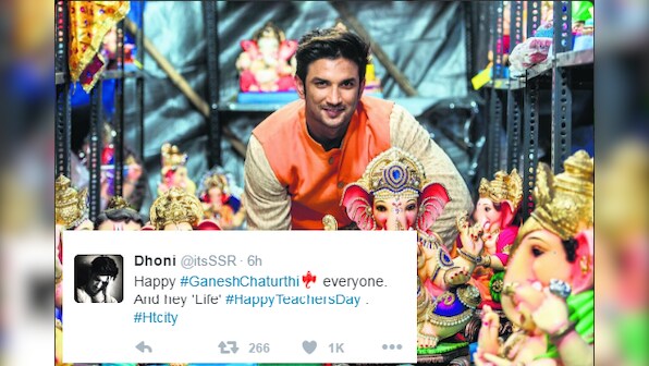 On Teachers' Day, Sushant Singh Rajput, Ayushmann Khurrana among celebs to tweet wishes