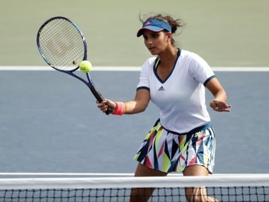 File photo of Sania Mirza in action. AP