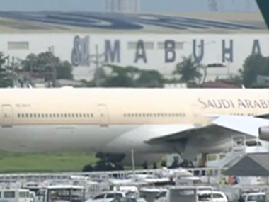 Saudi airlines flight temporarily isolated at Manila airport after it mistakenly sent distress call Saudi airlines flight temporarily isolated at Manila airport after it mistakenly sent distress call