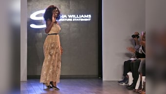 ‘She is woman’: Serena Williams writes female-power poem for her New York Fashion Week show