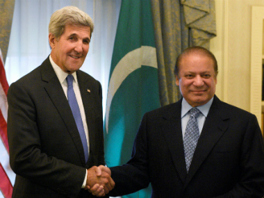 Stop terrorists from using Pakistan territory as safe haven, John Kerry tells Nawaz Sharif Stop terrorists from using Pakistan territory as safe haven, John Kerry tells Nawaz Sharif