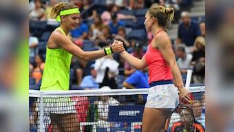 US Open 2016: Simona Halep wins first full match under roof to reach third round