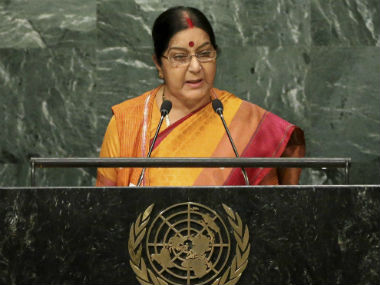 Sushma Swaraj at UN: Rhetoric not enough, isolate Pakistan by withdrawing MFN status Sushma Swaraj at UN: Rhetoric not enough, isolate Pakistan by withdrawing MFN status