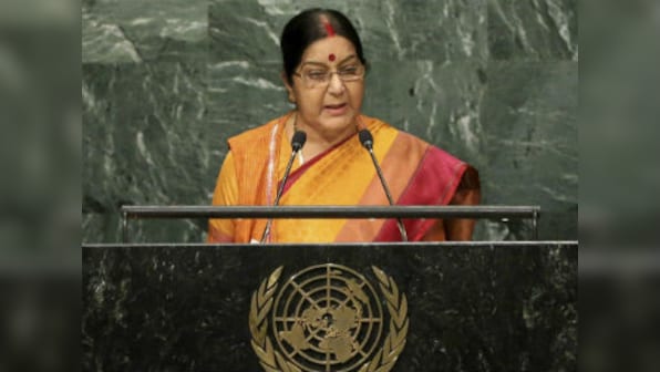 Sushma Swaraj at UN: Rhetoric not enough, isolate Pakistan by withdrawing MFN status