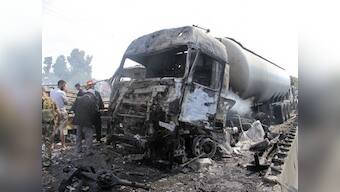 Syria conflict: String of IS-claimed bombings hit govt controlled cities, at least 48 dead