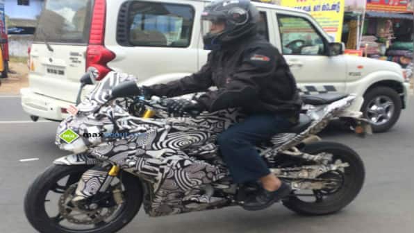 Spied: TVS Akula 310 caught testing in India again