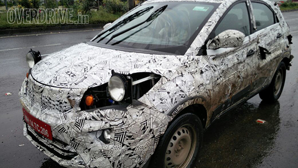 Spied: Tata Nexon caught testing in India Spied: Tata Nexon caught testing in India