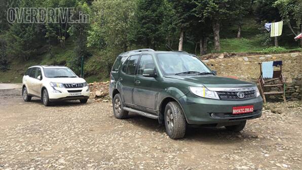 Spied: Tata Safari Storme 1.99 caught testing in India