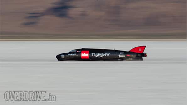 Meet the Triumph Infor Rocket Streamliner