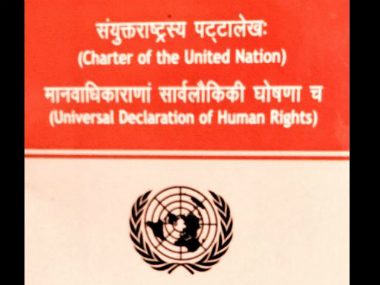 United Nations Charter is now in Sanskrit United Nations Charter is now in Sanskrit