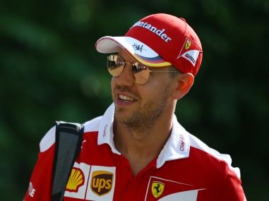 Ferrari driver Sebastien Vettel. AP