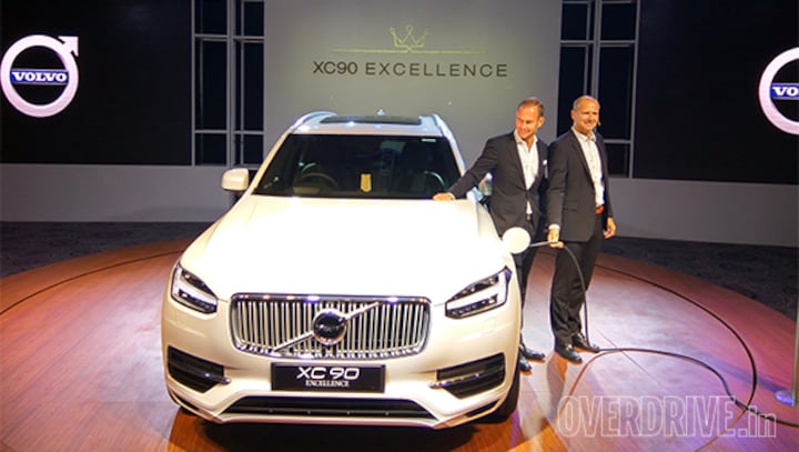 Volvo XC90 Excellence T8 Hybrid: Technical highlights