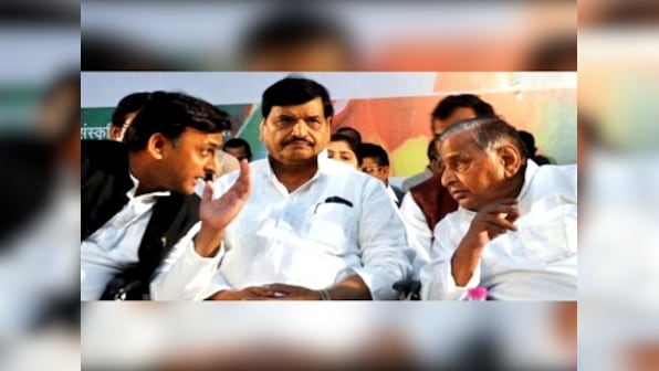 SP silver jubilee celebrations: Mulayam keeps mum as Akhilesh, Shivpal take potshots