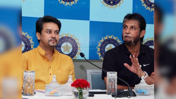 Anurag Thakur slams Sandeep Patil for spilling beans about Sachin Tendulkar, MS Dhoni