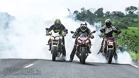 Comparo: Aprilia Tuono V4 1100 Factory vs Suzuki GSX-S1000 vs  Triumph Speed Triple