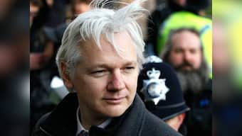 British police arrests Julian Assange; WikiLeaks alleges 'blackmail' over footage from inside Ecuador embassy in London