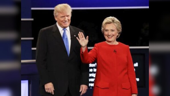 Donald Trump blames moderator, bad microphone after combative debate with Hillary Clinton