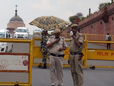 Representational image of Delhi police. AFP