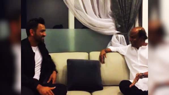 Watch: When MS Dhoni recreated Rajinikanth’s classic scene in Chennai