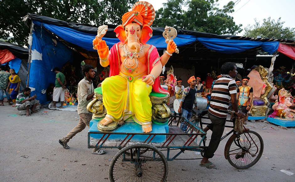 Ganesh Chaturthi 2016 Celebrations Across India With Traditional Idols Photos News Firstpost 6972