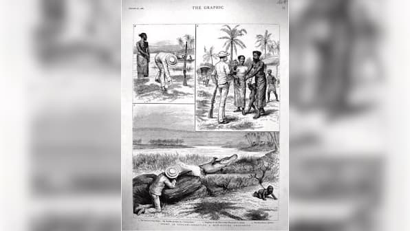 Did crocodile hunters use babies as bait in India?