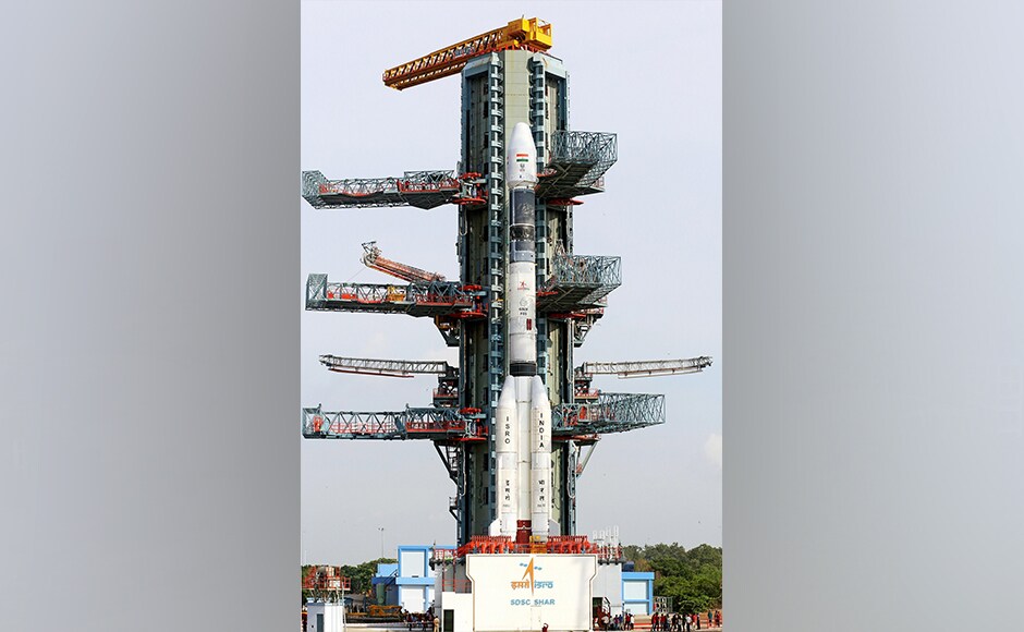 The GSLV-F05, carrying the INSAT-3DR satellite, will provide a variety of meteorological services to the country. (Photo: Isro) The GSLV-F05, carrying the INSAT-3DR satellite, will provide a variety of meteorological services to the country. (Photo: Isro)