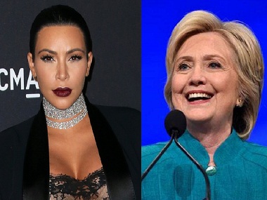 Kim Kardashian shares her trump card; says she'll be voting for Hillary Clinton Kim Kardashian shares her trump card; says she'll be voting for Hillary Clinton