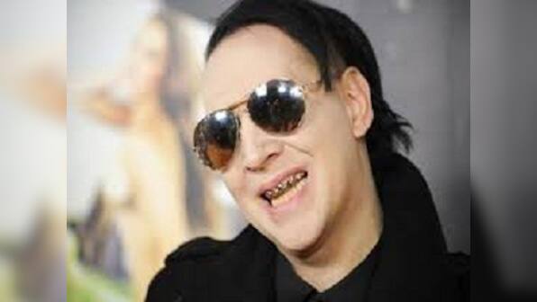 Marilyn Manson hospitalised after stage prop falls on him during New York concert