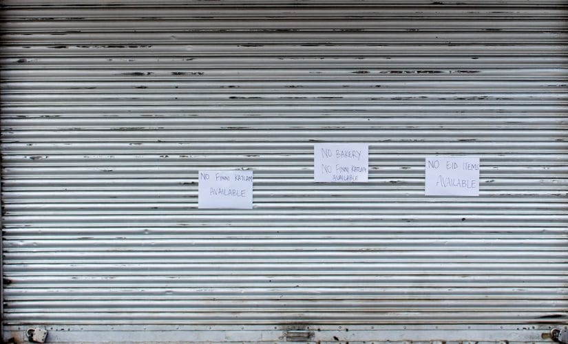 A bakery shop in Lal Chowk, Srinagar