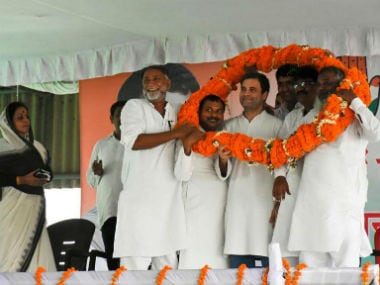 File image of Rahul gandhi in Uttar Pradesh. CNN-News18