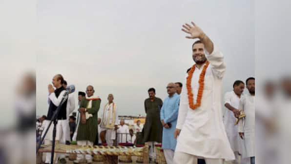 Opposition disturbed by Rahul Gandhi's 'successful' road show in UP: Congress