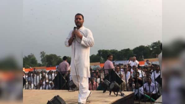 Rahul Gandhi targets PM Modi during UP rally, calls him a 'selfie machine'