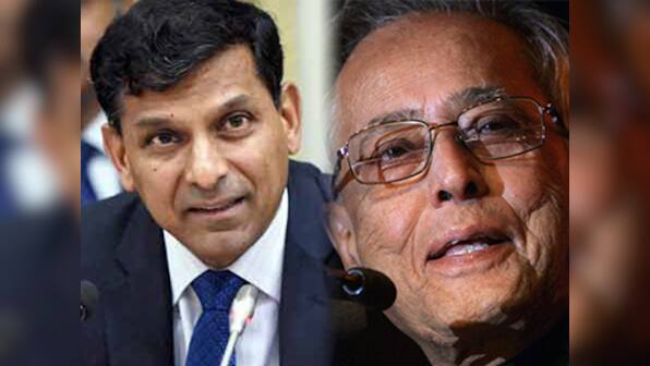 Pranab Mukherjee praises Raghuram Rajan's efforts to tackle NPAs