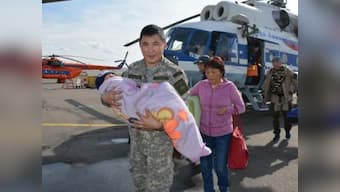 Lost toddler survives three days in freezing Siberian wilderness