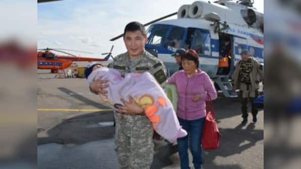 Lost toddler survives three days in freezing Siberian wilderness