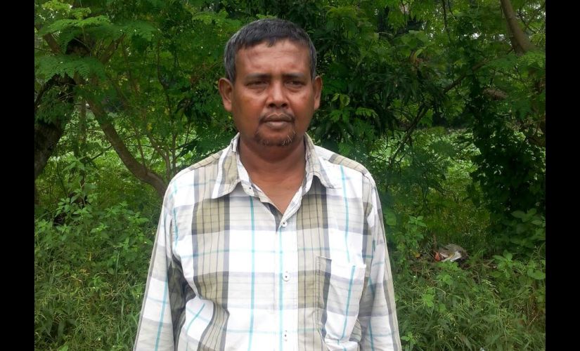 Bijan Das had stood with the farmers and 'Didi' then