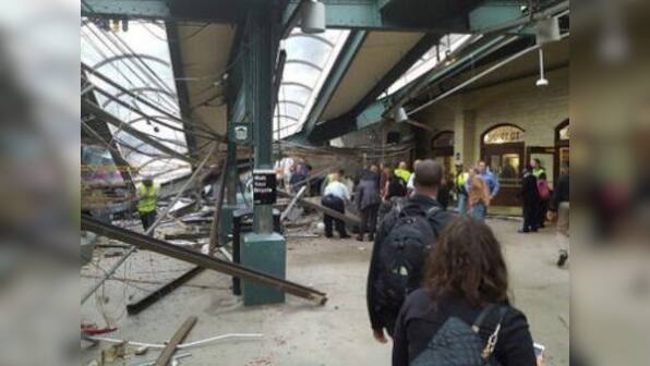 Train crashes into New Jersey station, over 100 reported injured