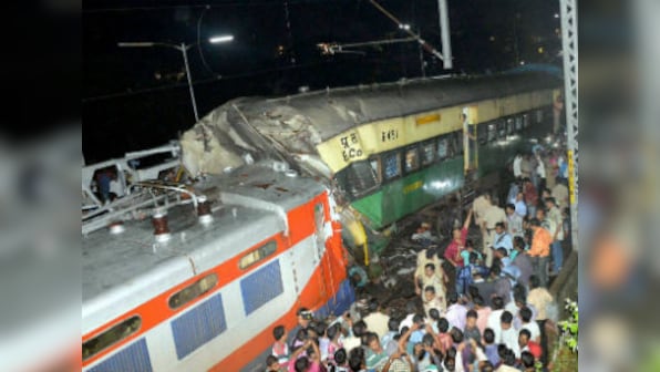 Passenger train collides with a goods train at Cuttack killing 1, 22 injured