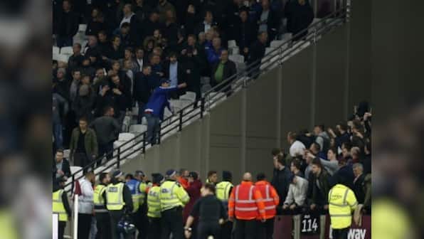 West Ham to ban 200 fans after violence-marred League Cup clash against Chelsea