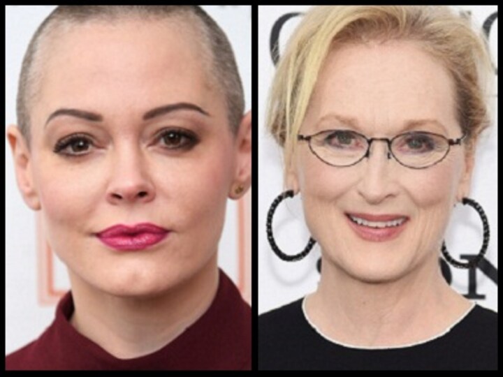 Watch: Rose McGowan,  Meryl Streep, Amy Schumer team up for an anti-Trump PSA