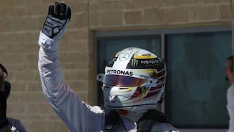 F1 2016: Lewis Hamilton on pole at Austin