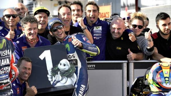 MotoGP 2016: Rossi claims Motegi pole MotoGP 2016: Rossi claims Motegi pole