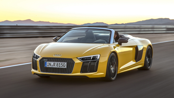 India-bound 2017 Audi R8 V10 Spyder first drive review India-bound 2017 Audi R8 V10 Spyder first drive review