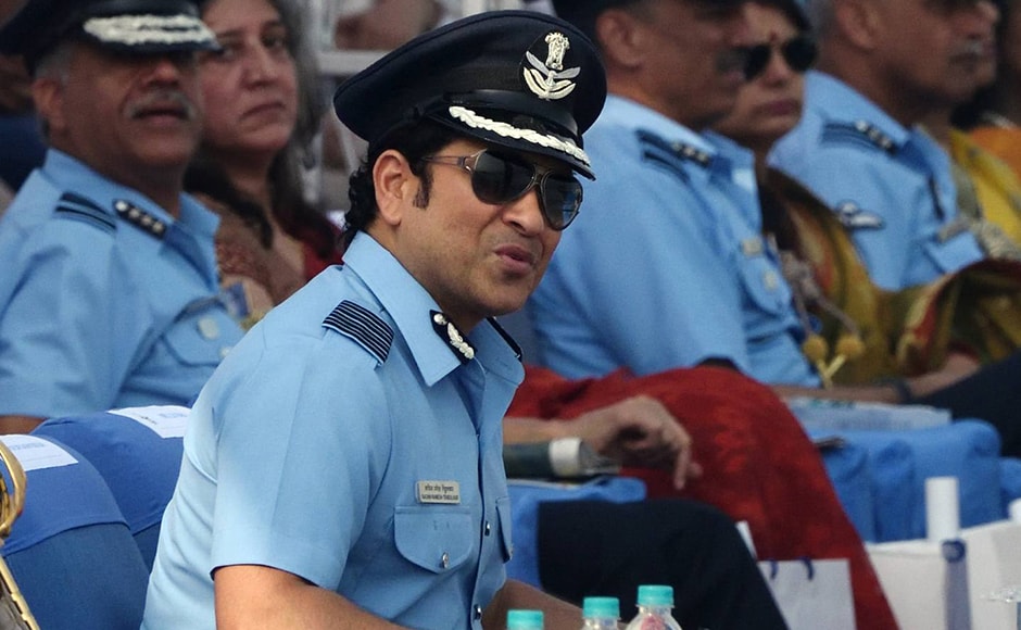 Sachin Tendulkar at the 84th Air Force Day parade. Strike aircraft Jaguar, Hawk Advanced Jet Trainer, Mig-21 Bison, which have been upgraded and Mi-17 V5 choppers along with transport jets and radars, displayed the IAF's strike capability at the parade. Naresh Sharma Sachin Tendulkar at the 84th Air Force Day parade. Strike aircraft Jaguar, Hawk Advanced Jet Trainer, Mig-21 Bison, which have been upgraded and Mi-17 V5 choppers along with transport jets and radars, displayed the IAF's strike capability at the parade. Naresh Sharma