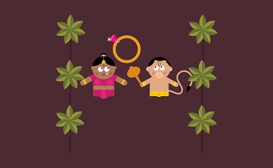 He gave her Ram’s ring to comfort her. He gave her Ram’s ring to comfort her.