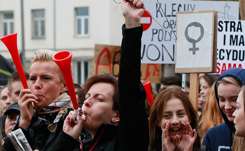 Foreign Minister Witold Waszczykowski criticized the way protesters were expressing their views, saying: Foreign Minister Witold Waszczykowski criticized the way protesters were expressing their views, saying: