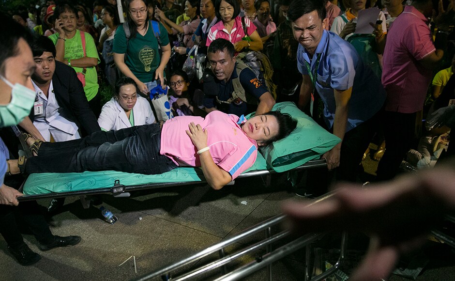 Bhumibol had been the world's longest reigning monarch. He was an anchor of stability. A Thai woman, who was overcome with emotions, was assisted at Siriraj Hospital. Photo: AP Bhumibol had been the world's longest reigning monarch. He was an anchor of stability. A Thai woman, who was overcome with emotions, was assisted at Siriraj Hospital. Photo: AP
