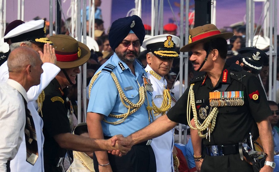 Army chief Dalbir Singh Suhag at the 84th Air Force Day parade. The Air Force Day is celebrated to commemorate the day the force was officially established, October 8, 1932. Naresh Sharma Army chief Dalbir Singh Suhag at the 84th Air Force Day parade. The Air Force Day is celebrated to commemorate the day the force was officially established, October 8, 1932. Naresh Sharma