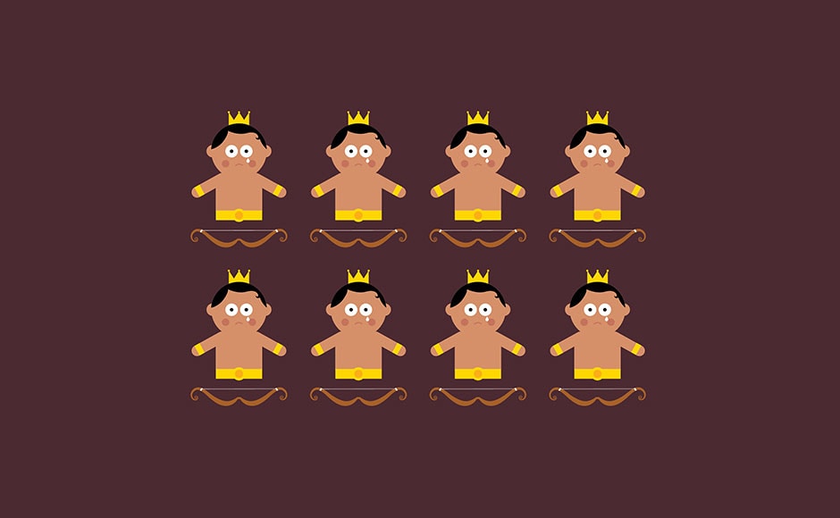 As the years went by, Sita attained marriageable age. Kings were invited to a ‘swayamvar’, or a competition, whether they had to lift Lord Shiva’s bow and string it, in order to marry Sita. But none of them were strong enough. As the years went by, Sita attained marriageable age. Kings were invited to a ‘swayamvar’, or a competition, whether they had to lift Lord Shiva’s bow and string it, in order to marry Sita. But none of them were strong enough.