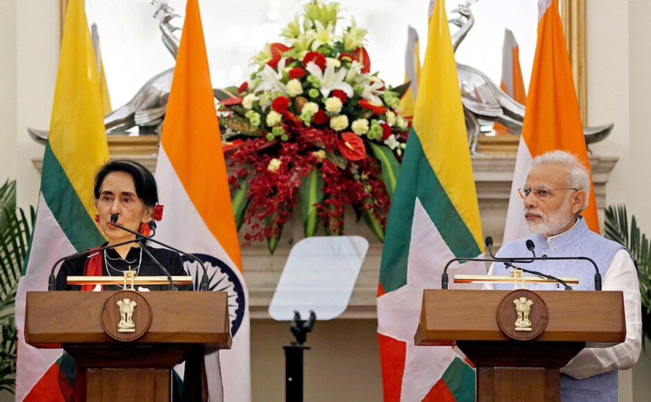 Suu Kyi called India Suu Kyi called India